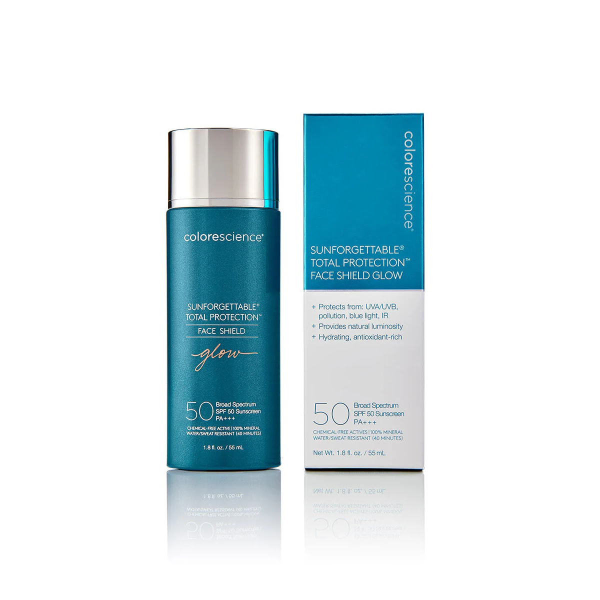 Total Protection Face Shield SPF 50 - Glow 55 ml
