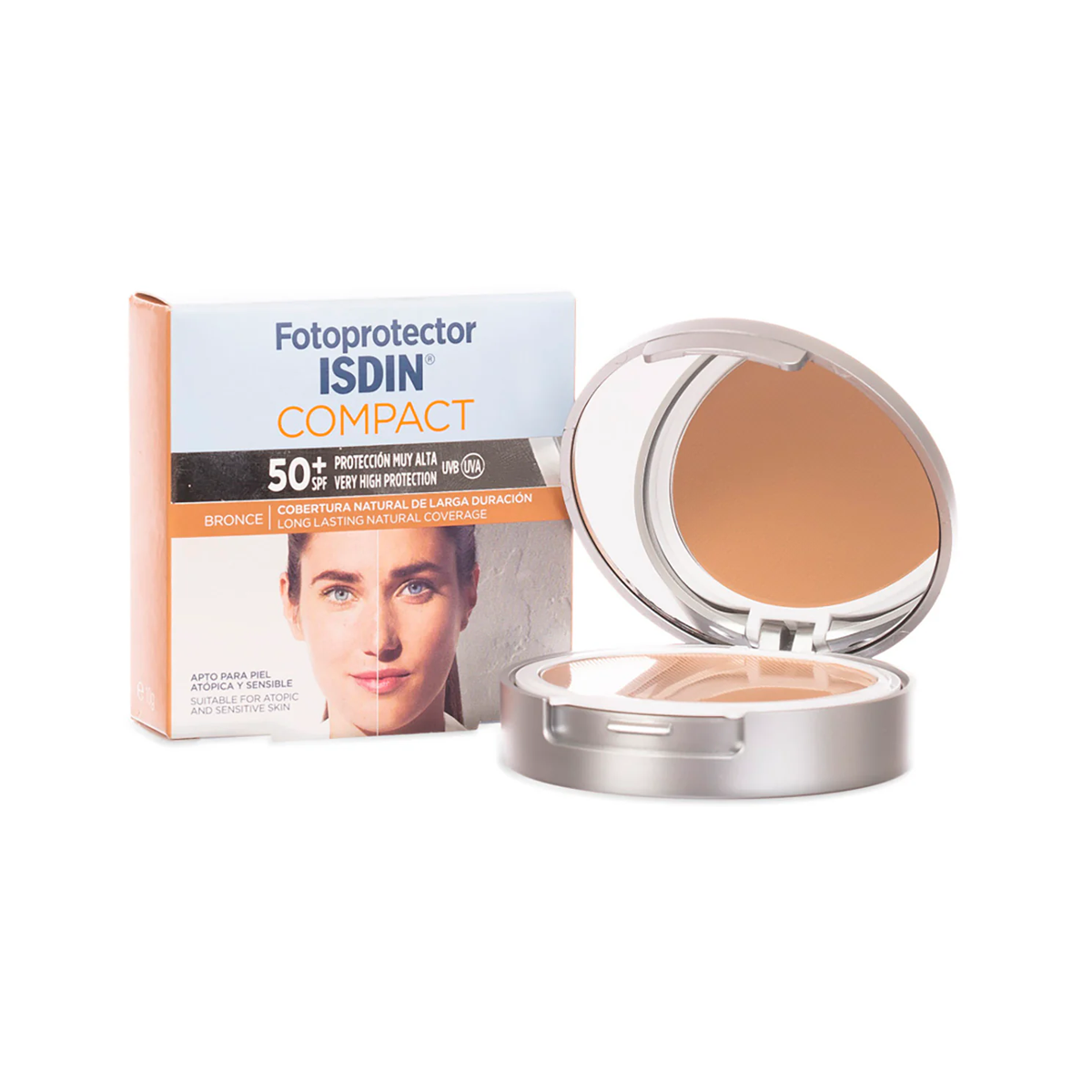 50+ COMPACTO BRONCE 10GR