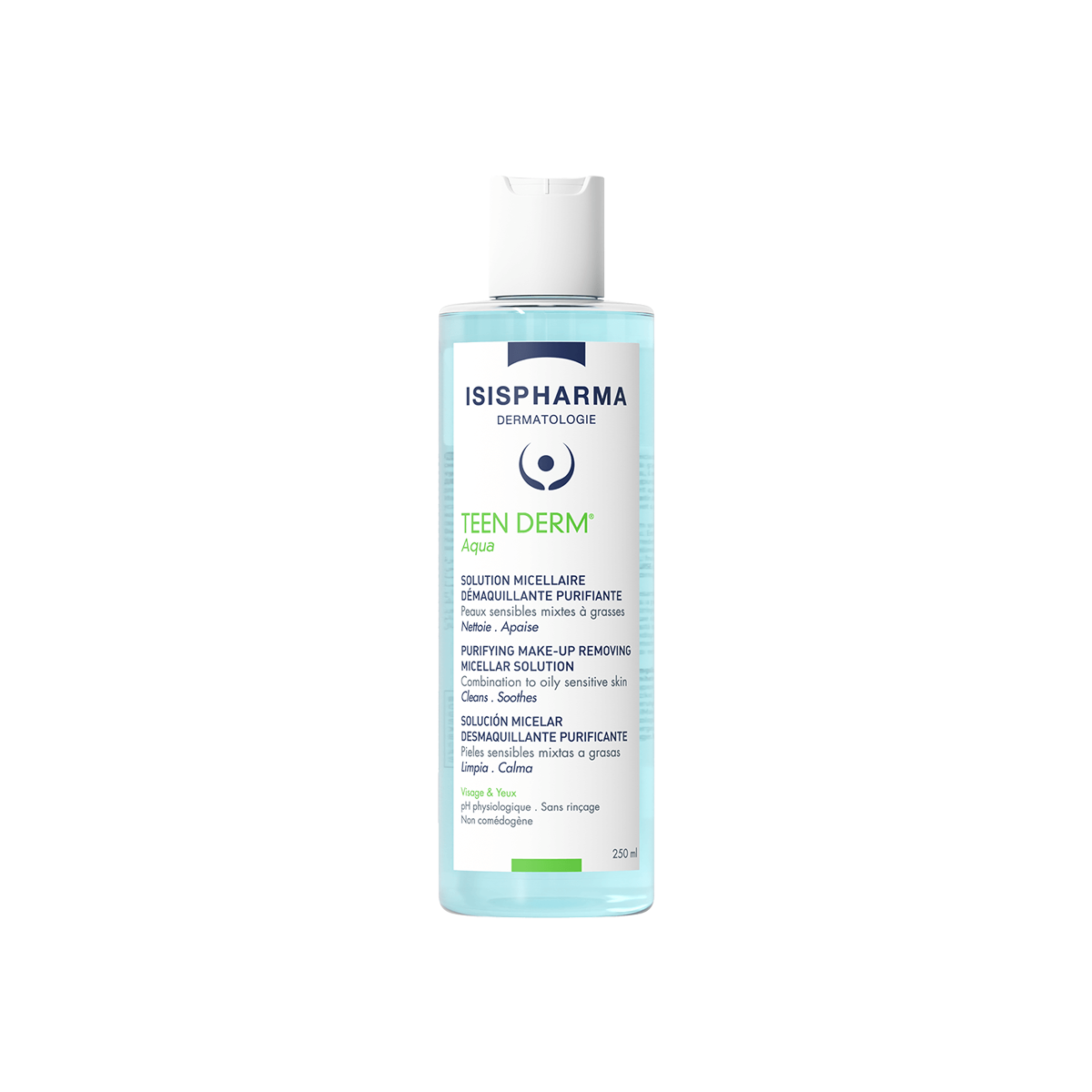 TEEN DERM AQUA SOLUCIÓN MICELAR 250ML