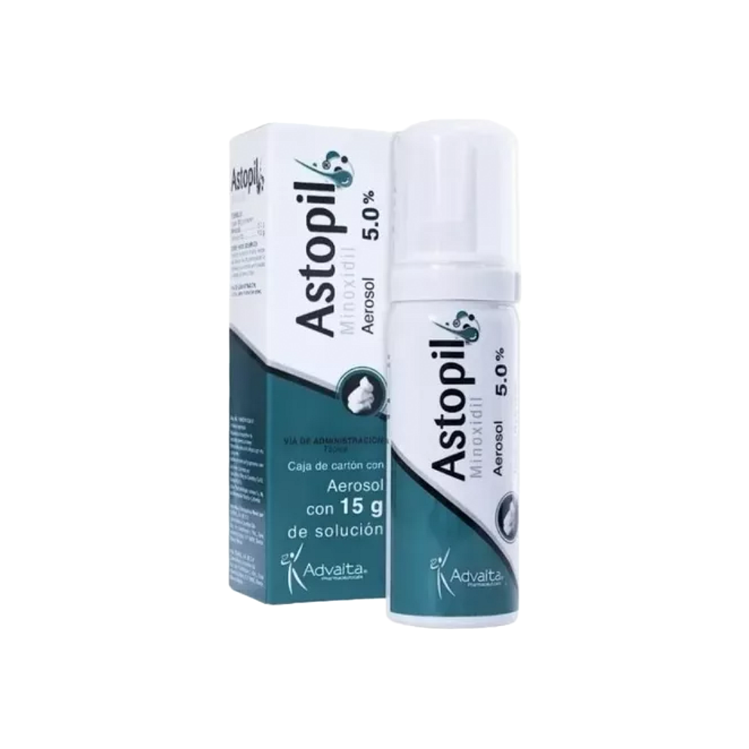 ASTOPIL AEROSOL MINOXIDIL 5% 15G