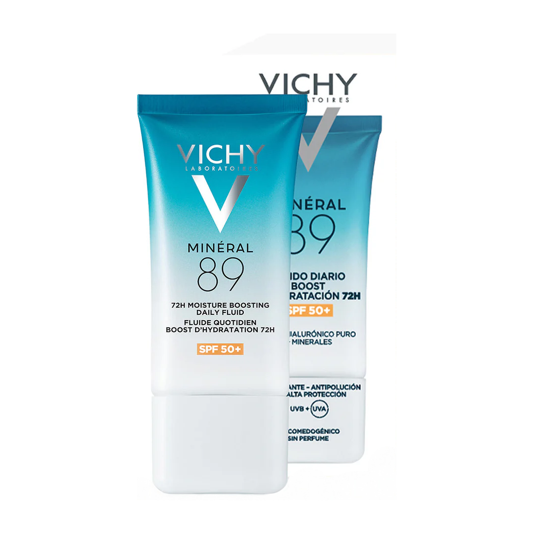 MINERAL 89 48H CREMA UV FLUIDE SPF50+