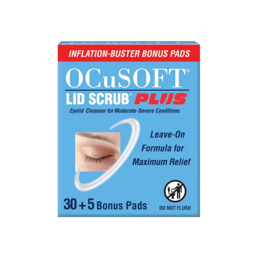 OCUSOFT LID SCRUB PLUS TOALLITAS LIMPIADORAS 35PZ