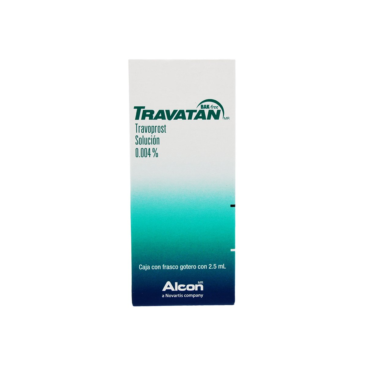 TRAVATAN SOL 0.004% 2.5 ML