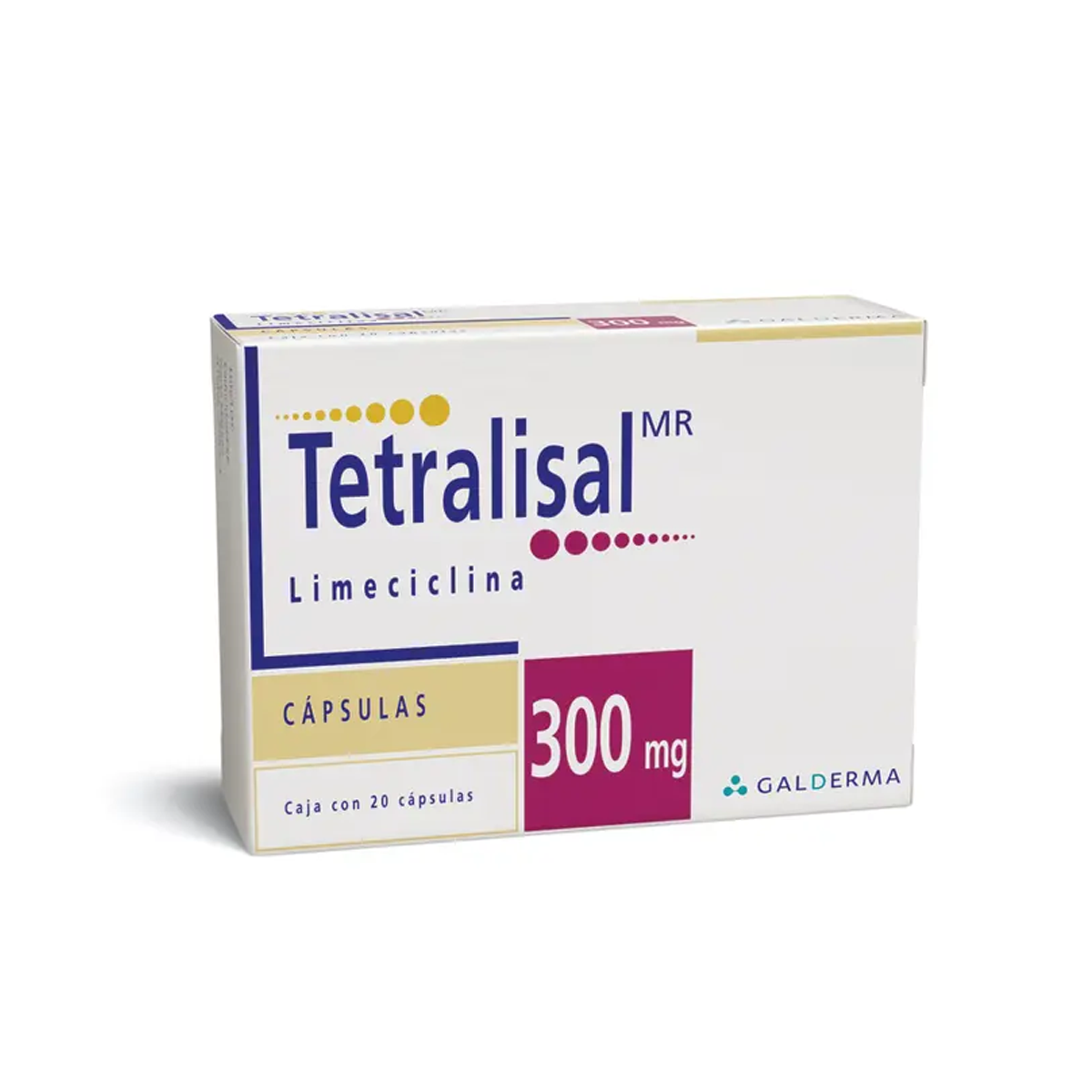 TETRALISAL 300MG C/20 CAPSULAS