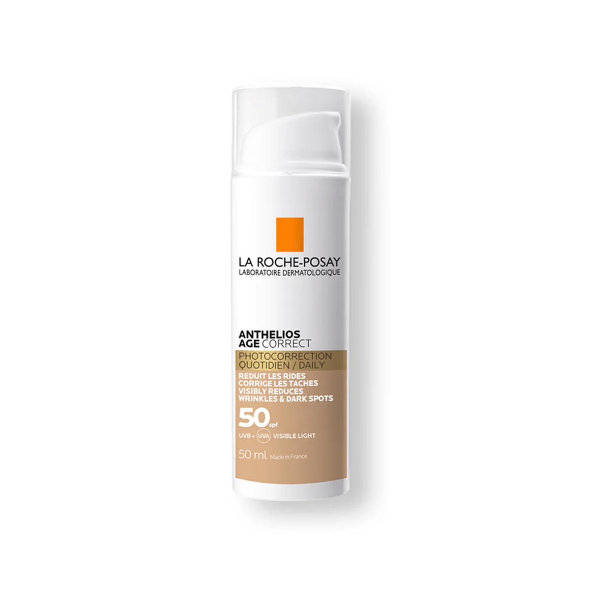 ANTHELIOS AGE CORRECT FPS50 CON COLOR 50ML