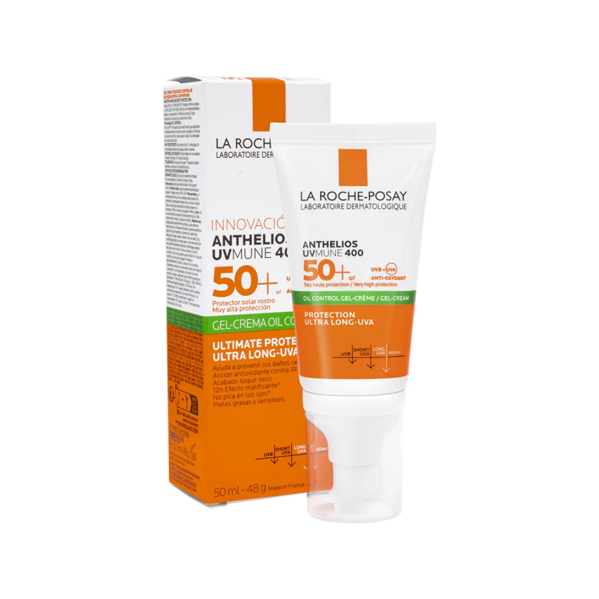 ANTHELIOS 50+ GEL-CREMA T/SECO 50ML