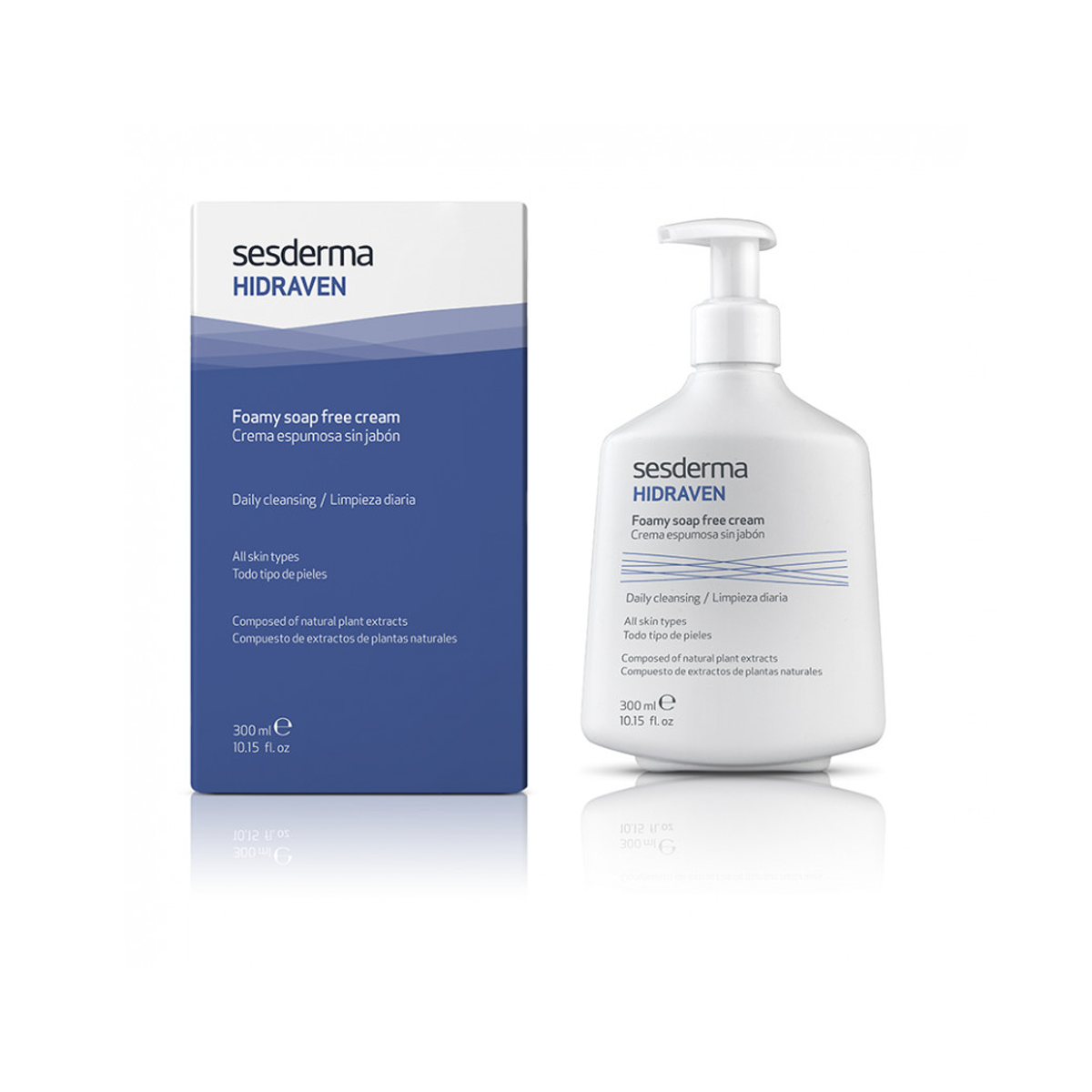 HIDRAVEN CREMA ESPUMOSA SIN JABON 300ML