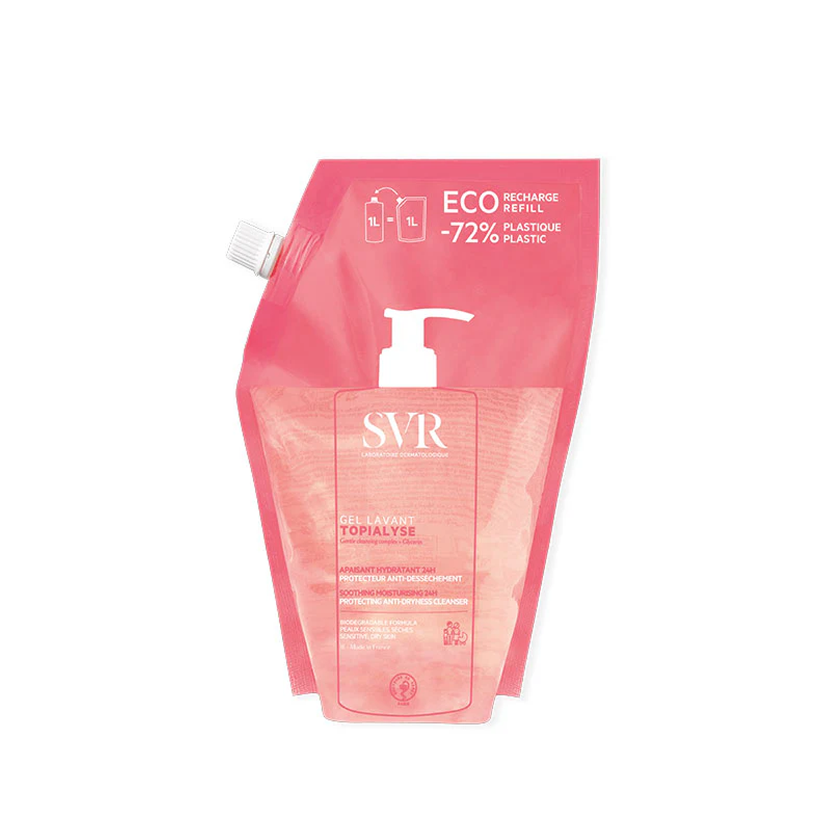 TOPIALYSE GEL LAVANT ECO-REFILL 1L