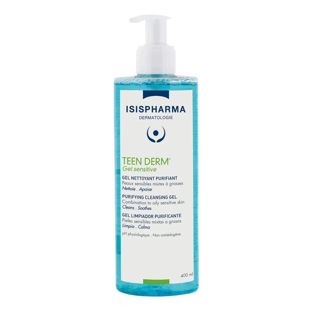 TEEN DERM GEL SENSITIVE 400ML