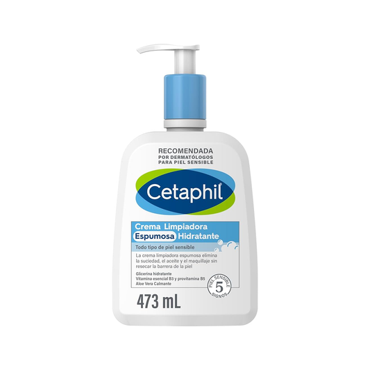 CREMA LIMPIADORA ESPUMOSA HIDRATANTE 473ML