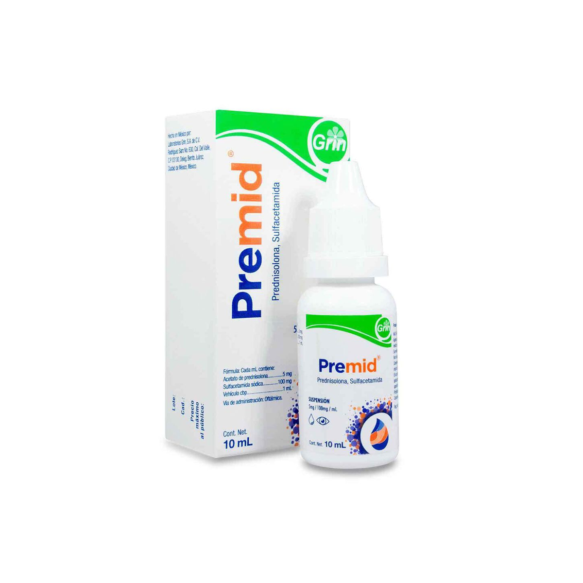 PREMID SUSPENSION 10ML – Luxoderm