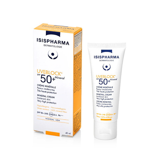 UVEBLOCK FPS 50+ MINERAL INVISIBLE 40ML
