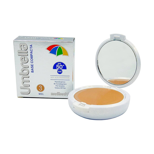 UMBRELLA SPF50+ COMPACTO MIEL 11GR
