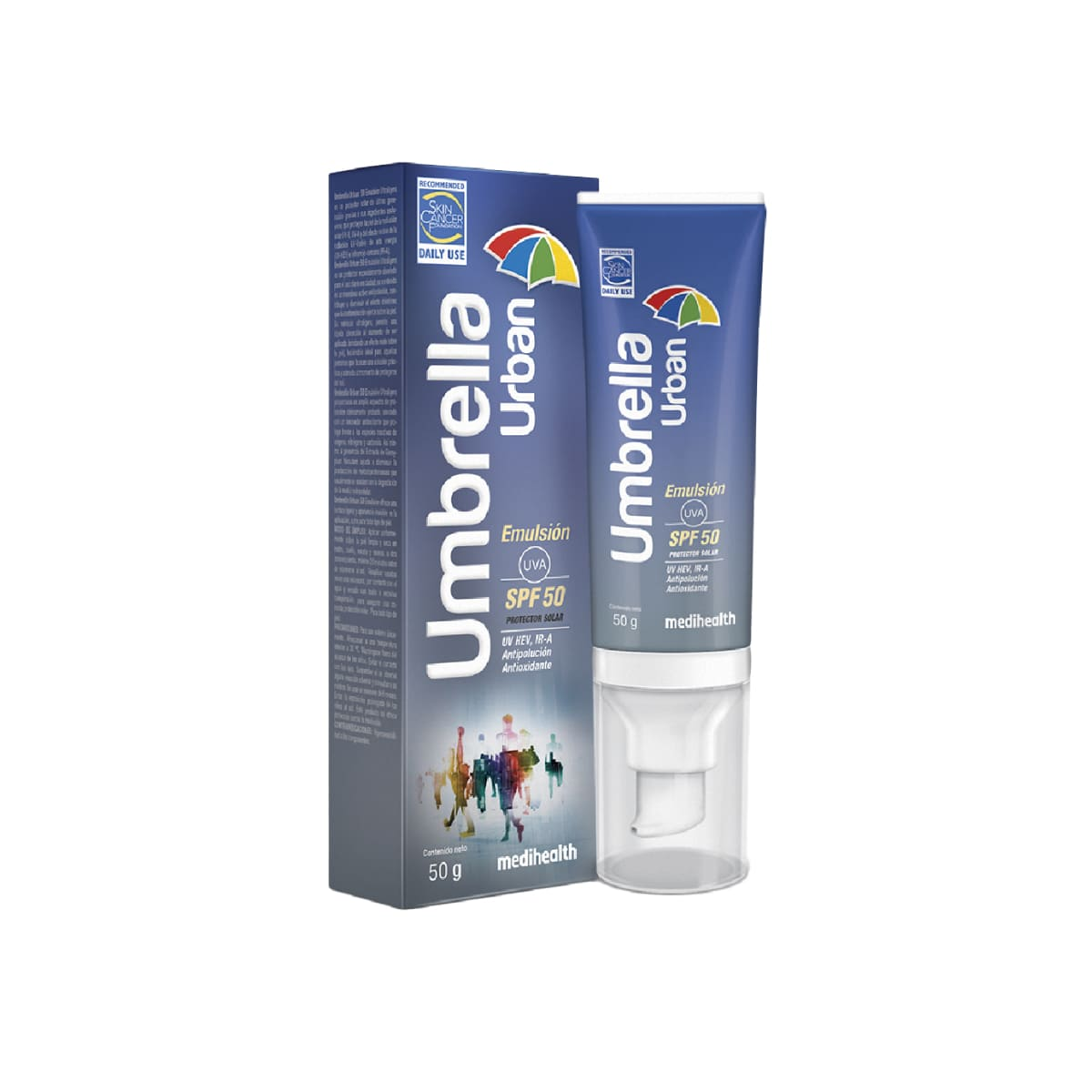 UMBRELLA SPF50 URBAN EMULSION 50GR