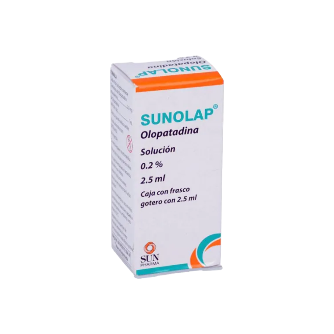SUNOLAP CAJA C/ FCO. GOTERO 2.5 ML AL 0.2%