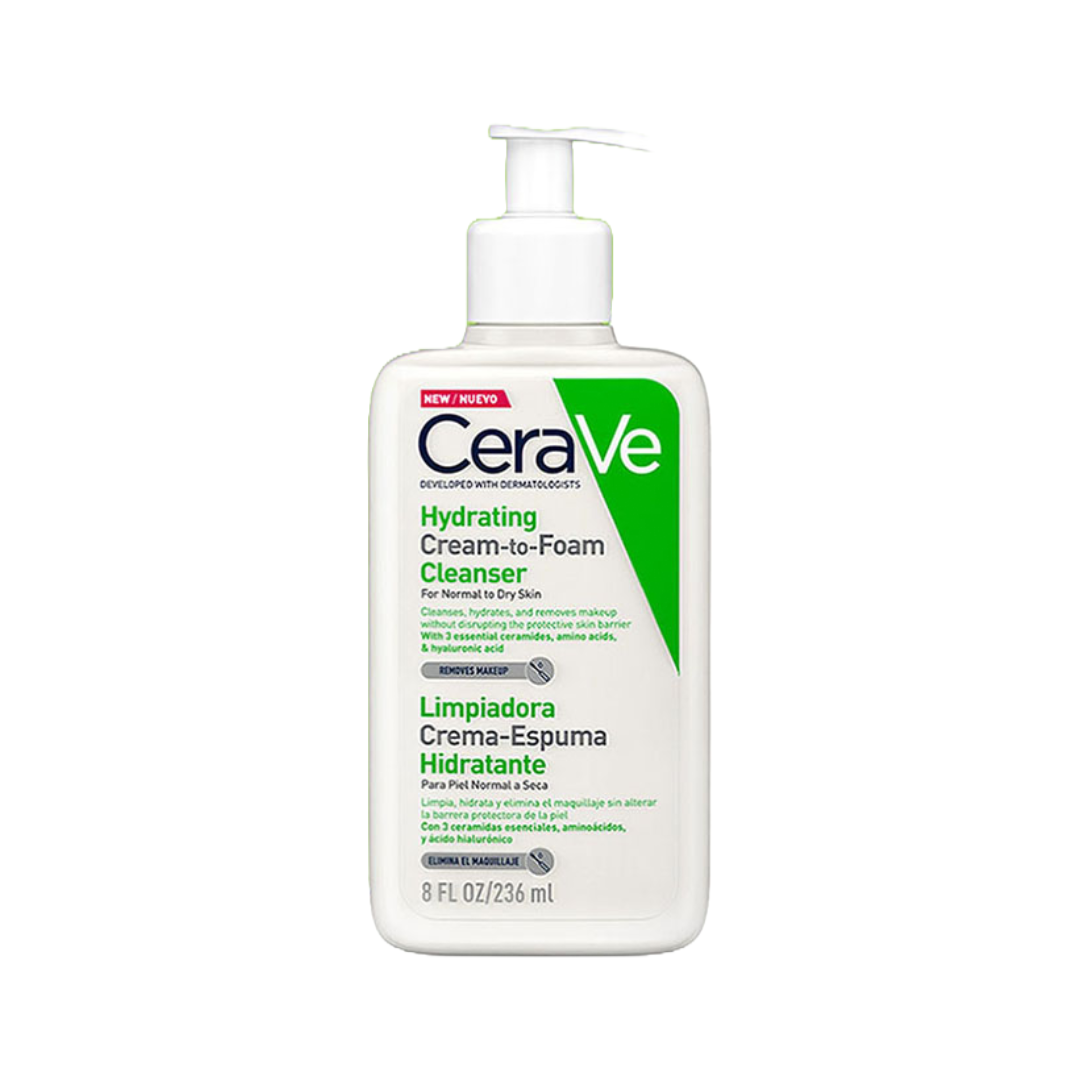 LIMPIADORA CREMA-ESPUMA HIDRATANTE 236ML