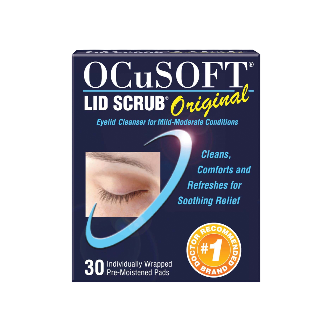 OCUSOFT LID SCRUB ORIGINAL TOALLITAS LIMPIADORAS 30PZ