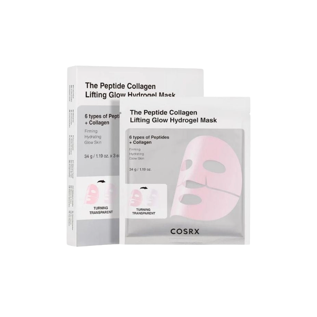 PEPTIDE COLLAGEN LIFTING GLOW HYDROGEL MASK 3PZ