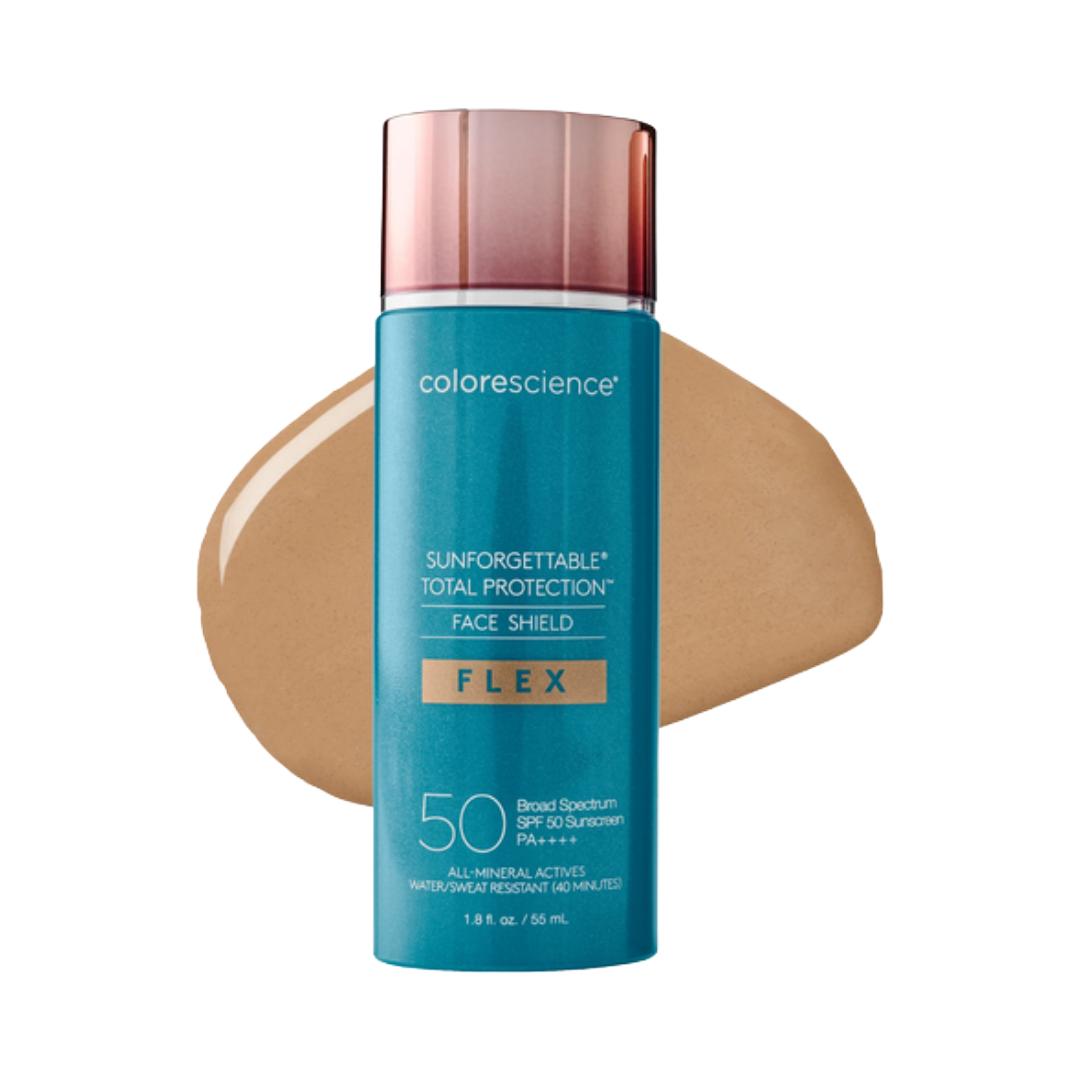 Colorescience. Face Shield Flex SPF 50 TAN primer adaptable al tono de piel. 55 ml