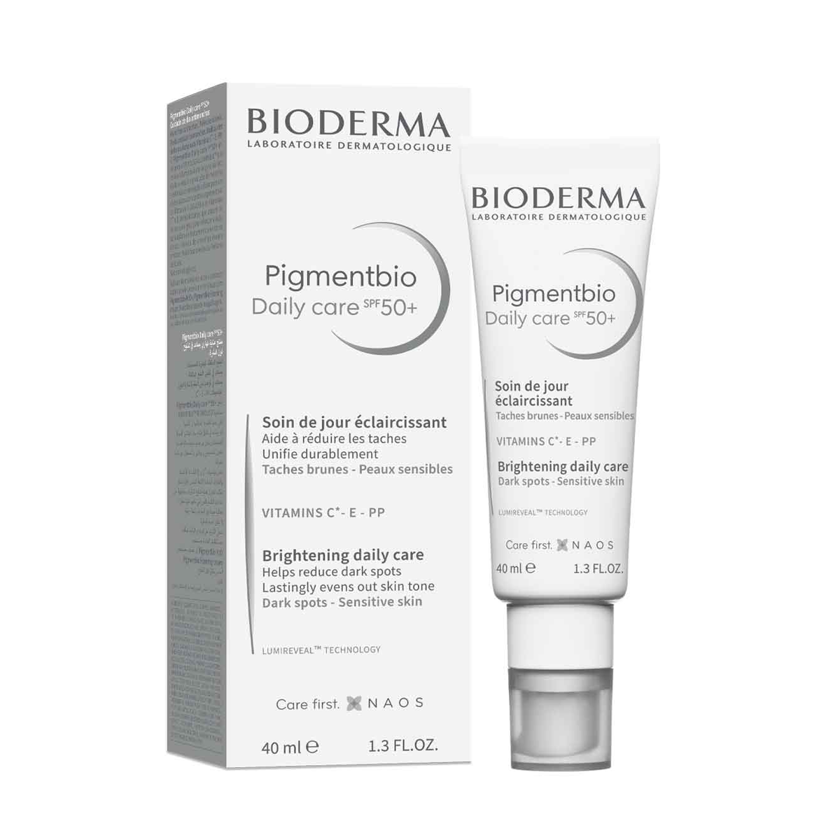 PIGMENTBIO DAILY CARE FPS50+ CREMA 40ML