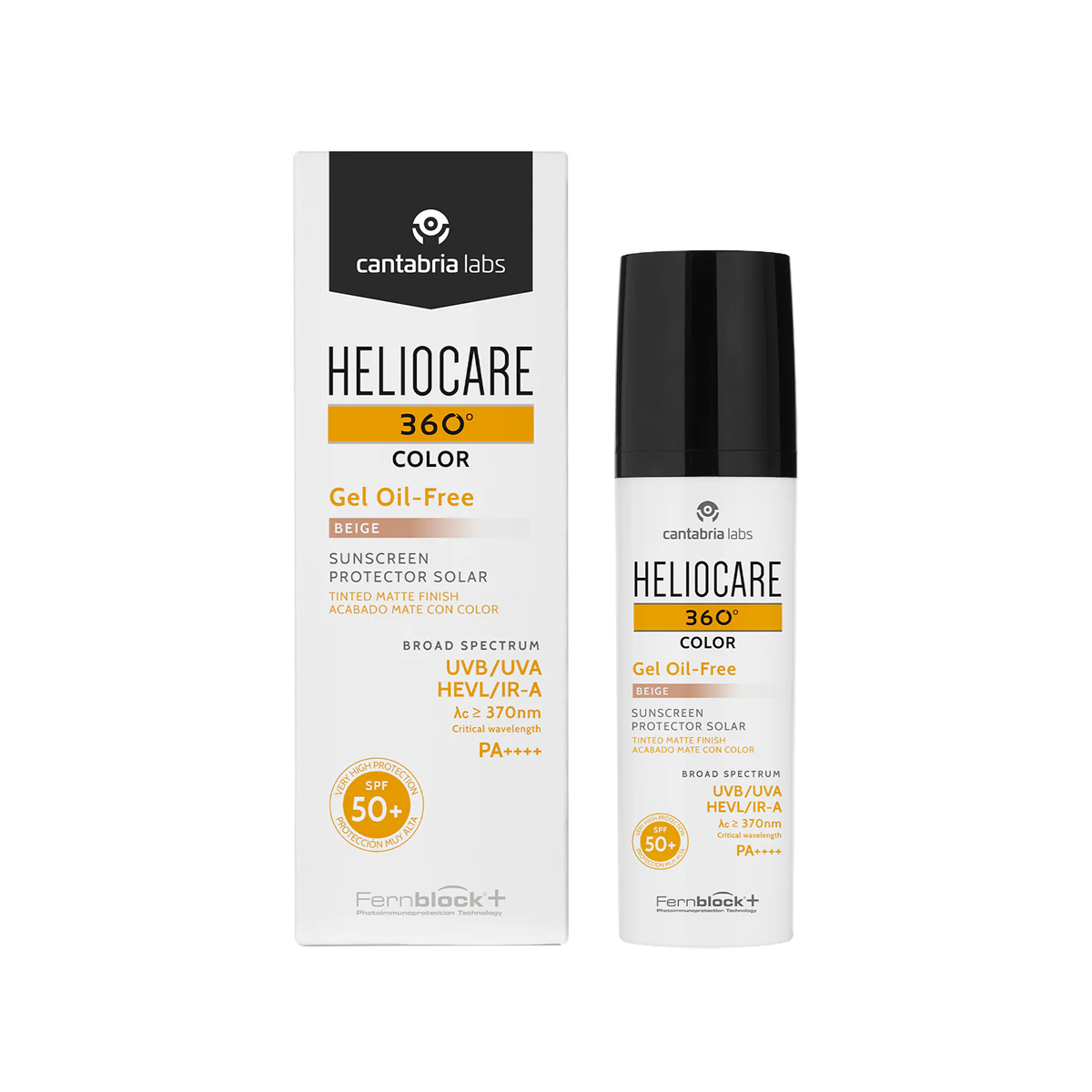 HELIOCARE 360° OIL-FREE BEIGE 50ML