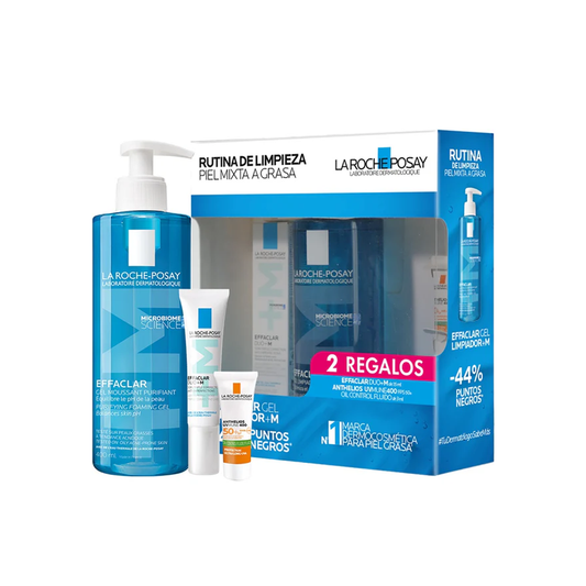 KIT EFFACLAR GEL LIMPIEZA PARA PIEL GRASA