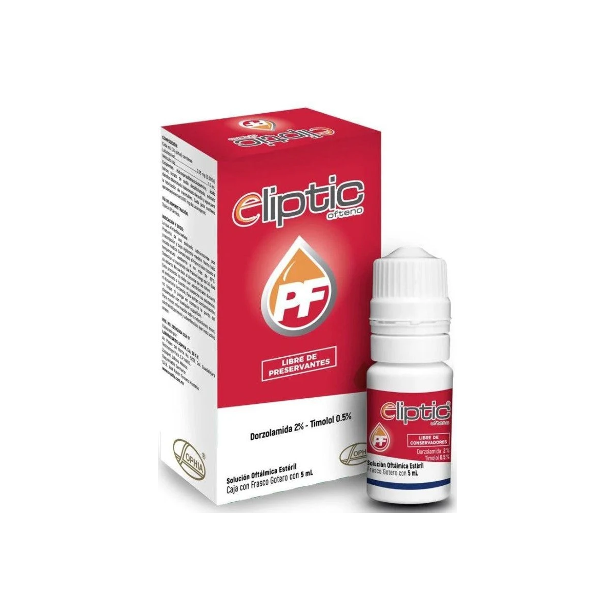 ELIPTIC OFTENO PF 5 ML ORIGINAL – Luxoderm