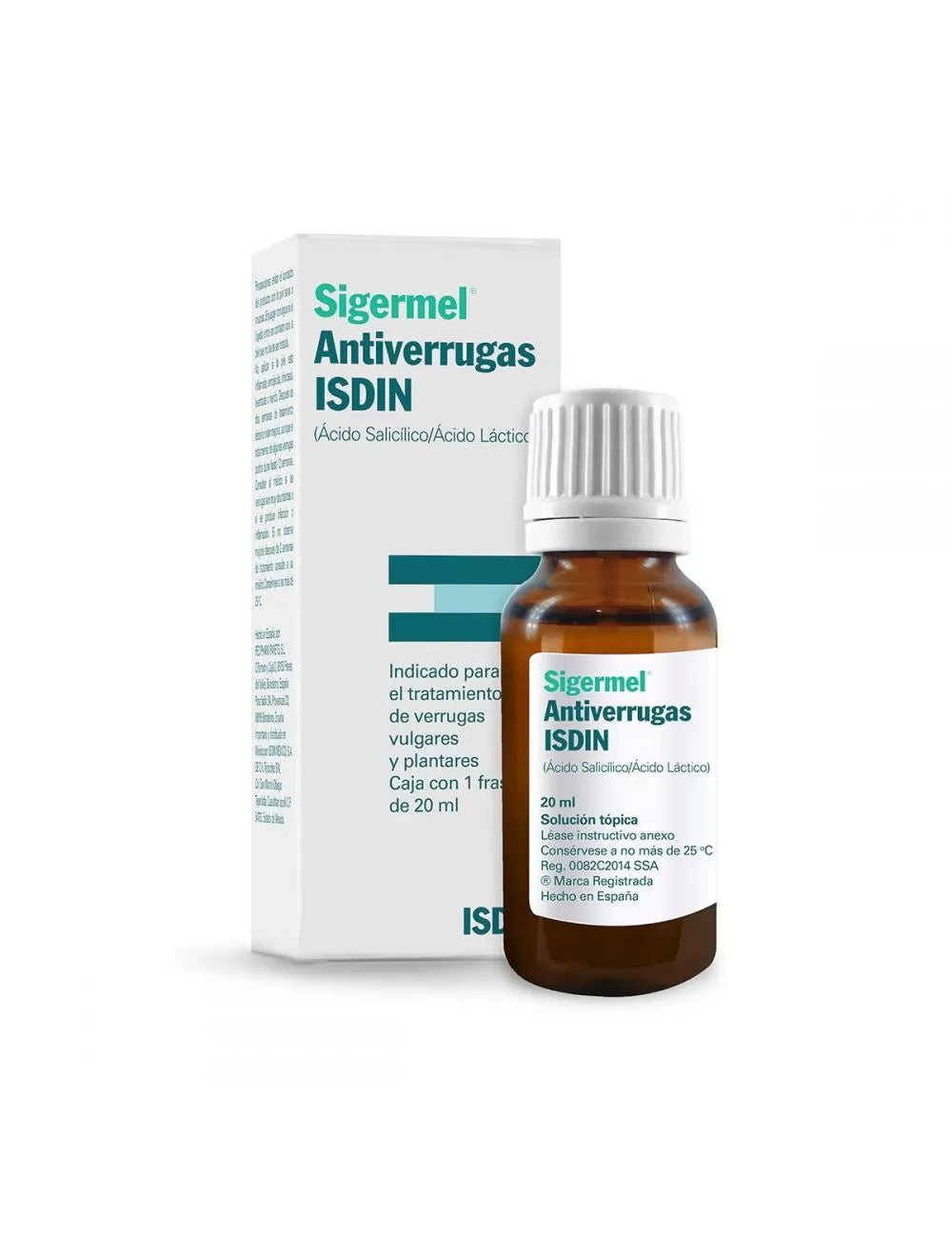 SIGERMEL SOLUCION TOPICA ANTIVERRUGAS 20ML